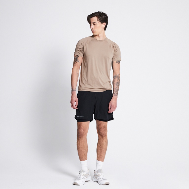 Training shorts "Pace"  Black-Black